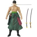 ANIME HEROES ONE PIECE - RORONOA ZORO THREE SWORD S BANDAI