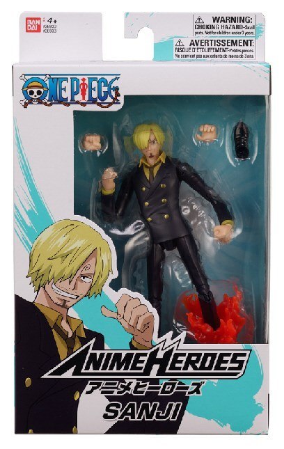 ANIME HEROES ONE PIECE - SANJI BANDAI