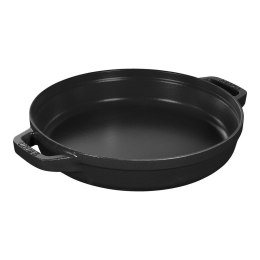 Zestaw 3 naczyń żeliwnych z pokrywką STAUB 40508-386-0 - czarny 24 cm ZWILLING