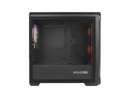 Obudowa NATEC Genesis Irid 503 ARGB NPC-1559 (Micro ATX. Mini ITX; kolor czarny) GENESIS