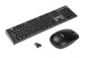 Zestaw klawiatura + mysz IBOX DESKTOP PRO KIT IKMS606W (USB 2.0; (US); kolor czarny; optyczna; 1200 DPI) IBOX