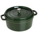 Garnek żeliwny okrągły STAUB 40509-361-0 - zielony 6.7 ltr ZWILLING