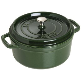 Garnek żeliwny okrągły Staub - 3.8 ltr, Zielony STAUB