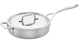 Patelnia sauté z 2 uchwytami i pokrywką DEMEYERE 5-Plus 40850-853-0 - 24 cm DEMEYERE