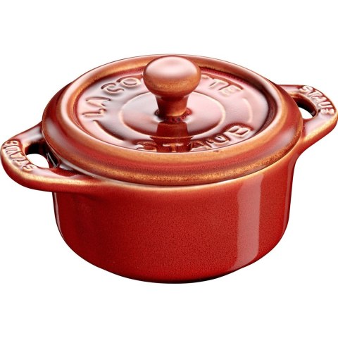 Staub Mini Cocotte Okrągły - 200 ml, Kasztanowy STAUB