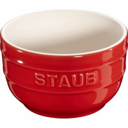 Staub Mini Ramekin Okrągły, 2 szt. - 200 ml, Czerwony STAUB