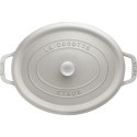 Garnek żeliwny owalny STAUB 40501-448-0 - biała trufla 6.7 ltr ZWILLING