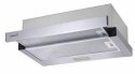 CATA TFB-5160 X Hood, Energy efficiency class C, Width 59.5 cm, Max 297 m3/h, Mechanical control, LED, Stainless steel CATA Cata