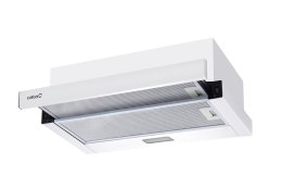 CATA TFB-5160 WH Hood, Energy efficiency class C, Width 59.5 cm, Max 297 m3/h, Mechanical control, LED, White CATA Cata