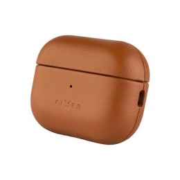 Stały | Etui na słuchawki douszne z obsługą MagSafe | Słuchawki Apple AirPods Pro 2/Pro 2 (USB-C) | Brązowy | Skóra No name