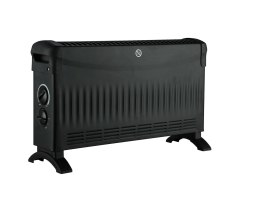 VOLTENO KONWEKTOR BASIC 2000W Z NAWIEWEM 750W/1250W/2000W. CZARNY Volteno