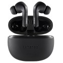 Intenso Black Buds T300A Słuchawki True Wireless Stereo (TWS) Douszny Połączenia/Muzyka/Sport/Codzienność USB Type-C Bluetooth C INTENSO