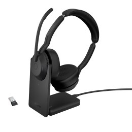 Jabra 25599-989-989 słuchawki/zestaw słuchawkowy Przewodowy i Bezprzewodowy Opaska na głowę Biuro/centrum telefoniczne Bluetooth Jabra