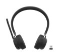 Lenovo Wireless VoIP Headset Zestaw słuchawkowy Bezprzewodowy Opaska na głowę Biuro/centrum telefoniczne Bluetooth Czarny Lenovo