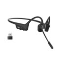 SHOKZ C110-AC-BK słuchawki/zestaw słuchawkowy Bezprzewodowy Nauszny Biuro/centrum telefoniczne USB Type-C Bluetooth Czarny SHOKZ