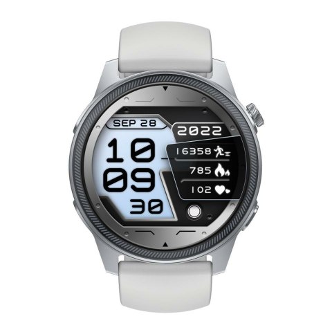 Denver SWC-392GR smartwatch / zegarek sportowy 3,63 cm (1.43") AMOLED Cyfrowy 466 x 466 px Ekran dotykowy Szary Denver