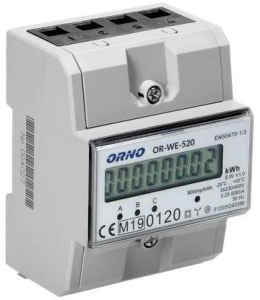 ORNO 3-FAZOWY LICZNIK ENERGII ELEKTRYCZNEJ 80A ORNO