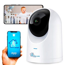 Extralink Smart Life HomeEye, Kamera IP, PTZ, Wi-Fi, 2.5K, 4MP, Niania Extralink