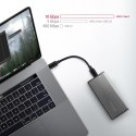 AXAGON EEM2-SG2 RAW BOX Etui zewnętrzne na dyski SSD M.2 USB-C 3.2 Gen 2 - srebrny AXAGON