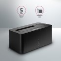 Axagon ADSA-SN stacja dokująca do dysków twardych USB 3.2 Gen 1 (3.1 Gen 1) Type-A Czarny AXAGON