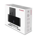 Axagon ADSA-SN stacja dokująca do dysków twardych USB 3.2 Gen 1 (3.1 Gen 1) Type-A Czarny AXAGON