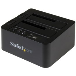 StarTech.com SDOCK2U313R duplikator Duplikator HDD 2 kopii Czarny Manhattan