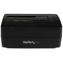 StarTech.com SDOCKU313E stacja dokująca do dysków twardych USB 3.2 Gen 2 (3.1 Gen 2) Type-B Czarny ADATA