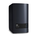 Western Digital My Cloud EX2 Ultra NAS Komputer stacjonarny Marvell Armada 385 1 GB DDR3 4 TB HDD My Cloud OS Czarny WD