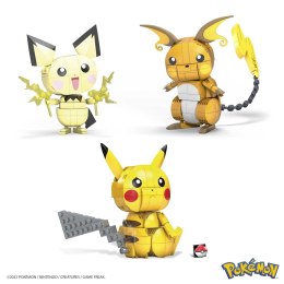 Klocki Mega Construx Pokemon GYH06 Pikachu 3w1 MATTEL