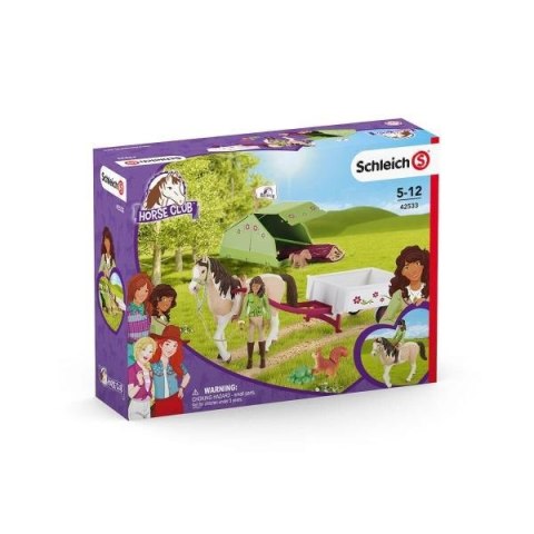 Schleich 42533 Przygoda Sary na kampingu Horse Club Schleich