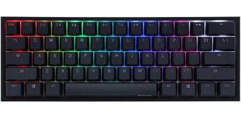 Ducky One 2 Mini RGB klawiatura Gaming USB Niemiecki Czarny Ducky