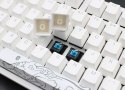 Ducky One 2 White Edition klawiatura Uniwersalne USB Niemiecki Biały Ducky