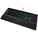 Corsair K55 RGB PRO klawiatura Gaming USB QWERTZ Niemiecki Czarny Corsair