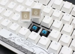 Ducky ONE 2 White Edition klawiatura Uniwersalne USB Niemiecki Biały Ducky