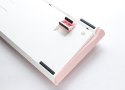 Ducky One 3 Gossamer Pink klawiatura Gaming USB US English Różowy, Biały Ducky