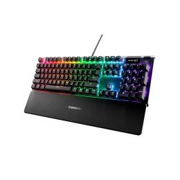 Klawiatura gamingowa SteelSeries Apex 5, układ amerykański, przewodowa, czarna Klawiatura gamingowa SteelSeries Apex 5 Hybrydowe SteelSeries