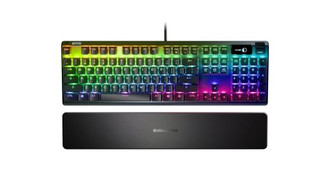 Steelseries APEX 7 klawiatura Gaming USB QWERTY Norweski Szary SteelSeries