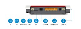 FRITZ!Box 6850 LTE router bezprzewodowy Gigabit Ethernet Dual-band (2.4 GHz/5 GHz) 4G Biały AVM