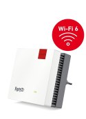 FRITZ!Repeater 1200 AX 3000 Mbit/s Przewodowa sieć LAN Wi-Fi Biały 1 szt. AVM