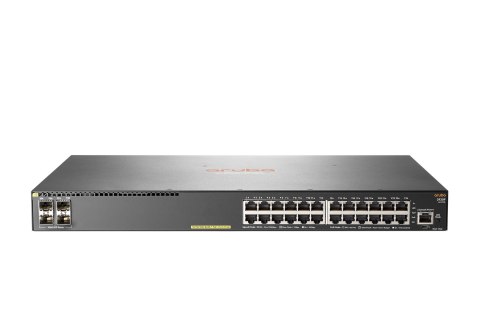 Aruba 2930F 24G PoE+ 4SFP Zarządzany L3 Gigabit Ethernet (10/100/1000) Obsługa PoE 1U Szary Hewlett-Packard