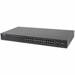 INTELLINET GIGABIT SWITCH 24X 10/100/1000 RJ45 POE Intellinet