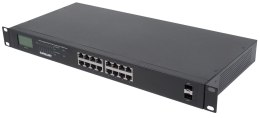 INTELLINET SWITCH GIGABIT 16X RJ45, POE+, 2X SFP, Intellinet