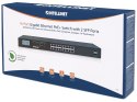 INTELLINET SWITCH GIGABIT 16X RJ45, POE+, 2X SFP, Intellinet