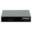 INTELLINET SWITCH GIGABIT 5XPOE PASSTHROUGH ZASILANY POE LUB AC, 68W 561082 Intellinet