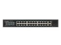 LANBERG SWITCH RACK 19" RSFE-24P-2C-360 24X 100MB POE+/2X COMBO GIGABIT 360W Lanberg