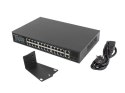 LANBERG SWITCH RACK 19" RSFE-24P-2C-360 24X 100MB POE+/2X COMBO GIGABIT 360W Lanberg