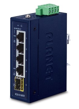 Switch PLANET IGS-510TF (4X 1GB BASE-T, 1X 1GB SFP) Planet