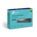 Switch TP-LINK TL-SF1008LP Przełącznik typu desktop, 8 portów 10/100 Mb/s, 4 porty PoE , 8 portów RJ45 10/100 Mb/s, 4 porty PoE, TP-LINK