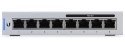 Ubiquiti UniFi 5 x Switch 8 Zarządzany Gigabit Ethernet (10/100/1000) Obsługa PoE Szary UBIQUITI