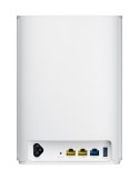 ZENWIFI AX HYBRID (XP4) AX1800/PW LINE 2 SET WHITE MESH WIFI 6 ASUS